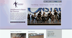 Desktop Screenshot of dbdance.com